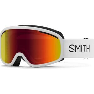 NWT Smith Unisex Vogue Goggle Red Sol-X Mirror White -OS
